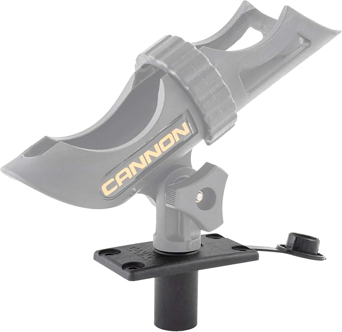CANNON FLUSH MOUNT ROD HOLDER WITH COVER