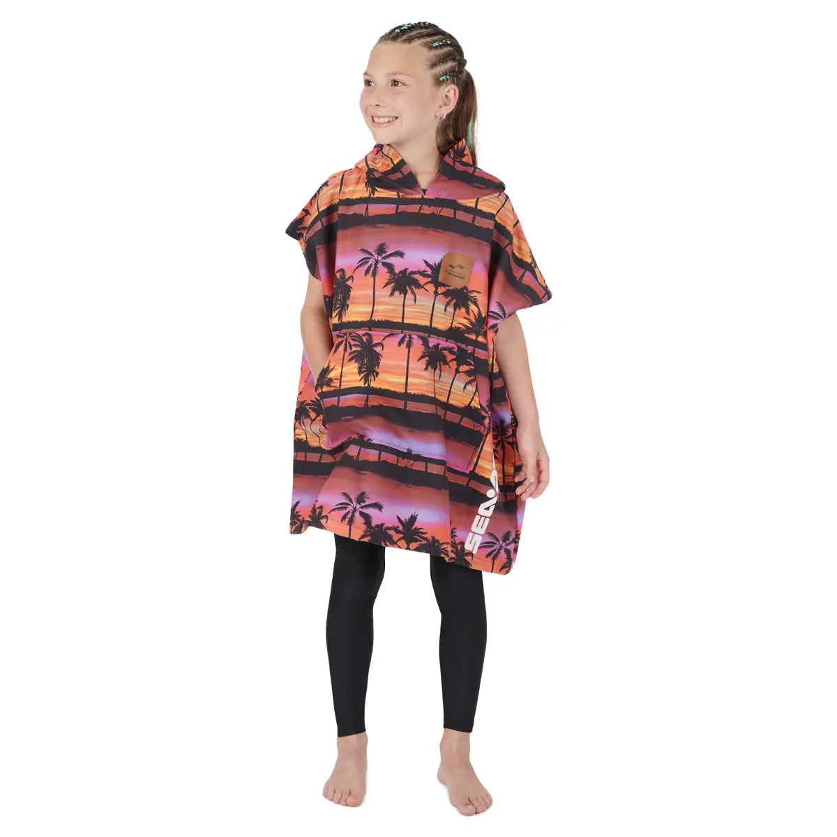 SEA-DOO QUICK DRY PONCHO SLOWTIDE YOUTH O/S