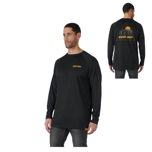 CAN-AM PERFORMANCE L.S. TEE MENS
