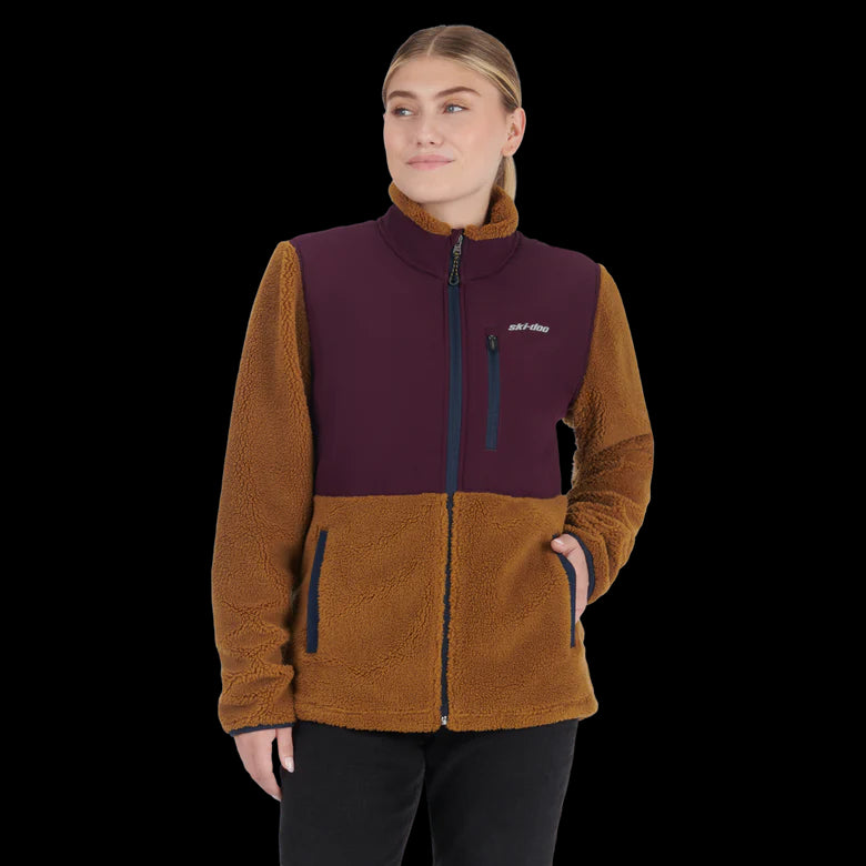 SKI-DOO TEDDY FLEECE JACKET WOMENS