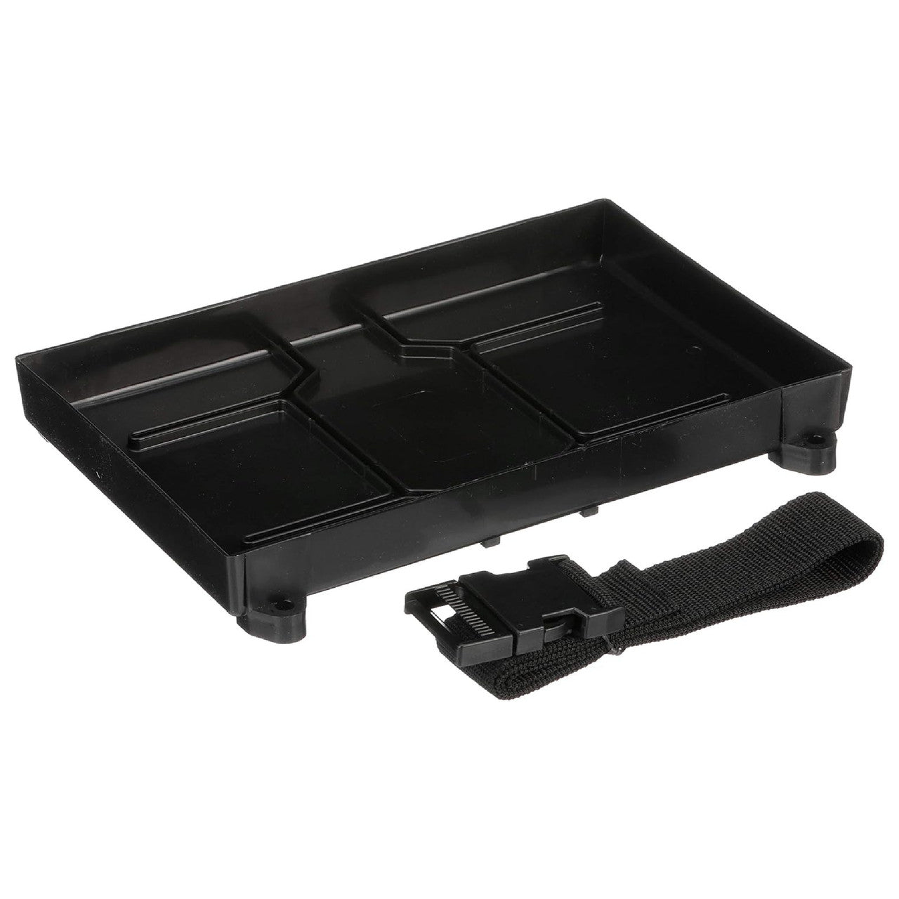 SEACHOICE BATTERY TRAY WITH HOLD DOWN STRAPS-24 SERIES