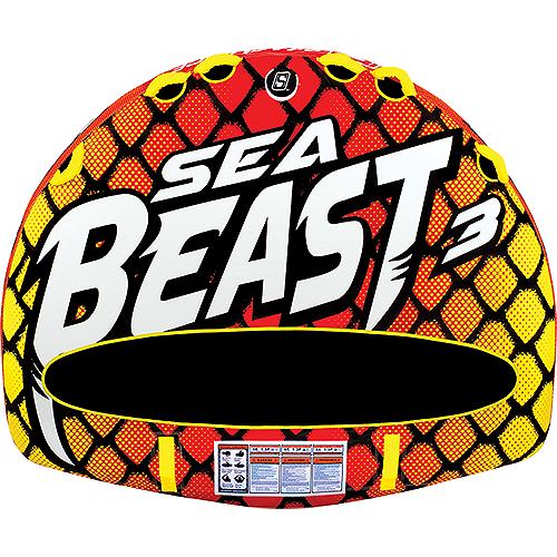 SEACHOICE SEA-BEAST TOWABLE DECK TUBE, 1-3 RIDERS