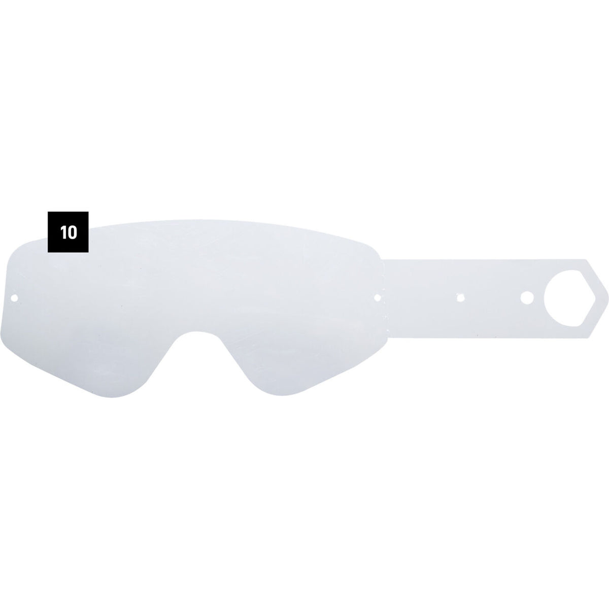 SPY OPTIC BREAKAWAY TEAR OFF CLEAR- 10 PACK