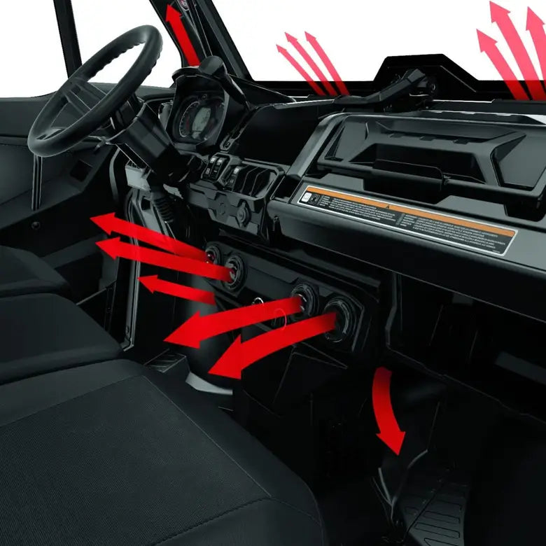CAN-AM DEFROST, HEAT AND VENTILATION SYSTEM FOR DEFENDER