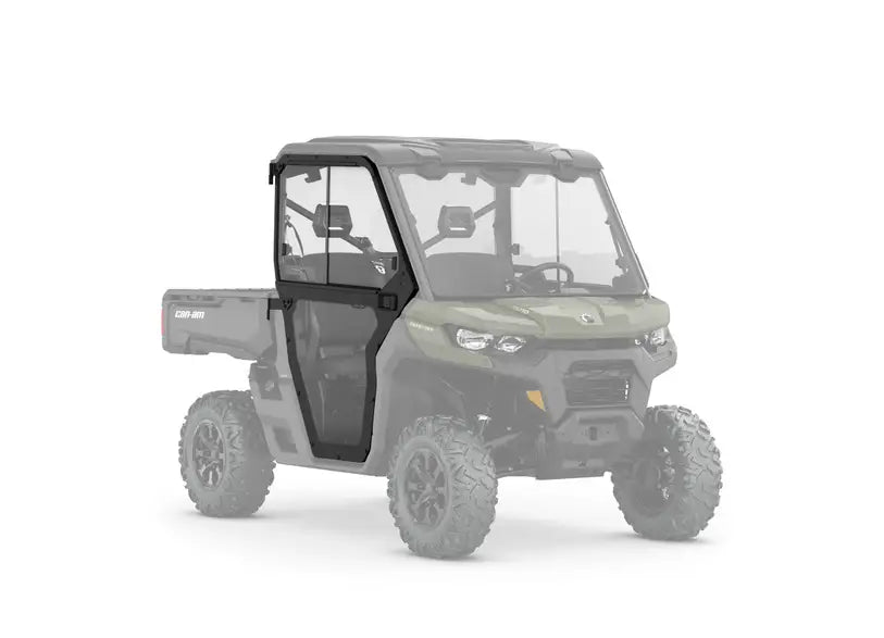 CAN-AM DEFENDER FRONT CLEAR RIGID DOORS
