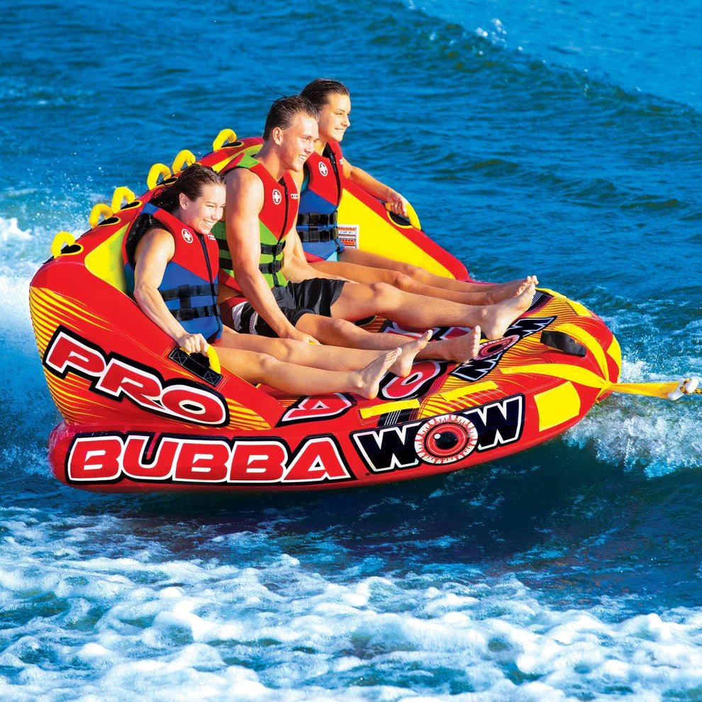 WOW WATERSPORTS SUPER BUBBA 3 PERSON TUBE
