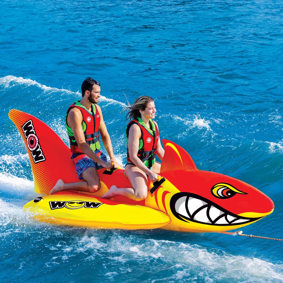 WOW WATERSPORTS BIG SHARK 2 PERSON TUBE
