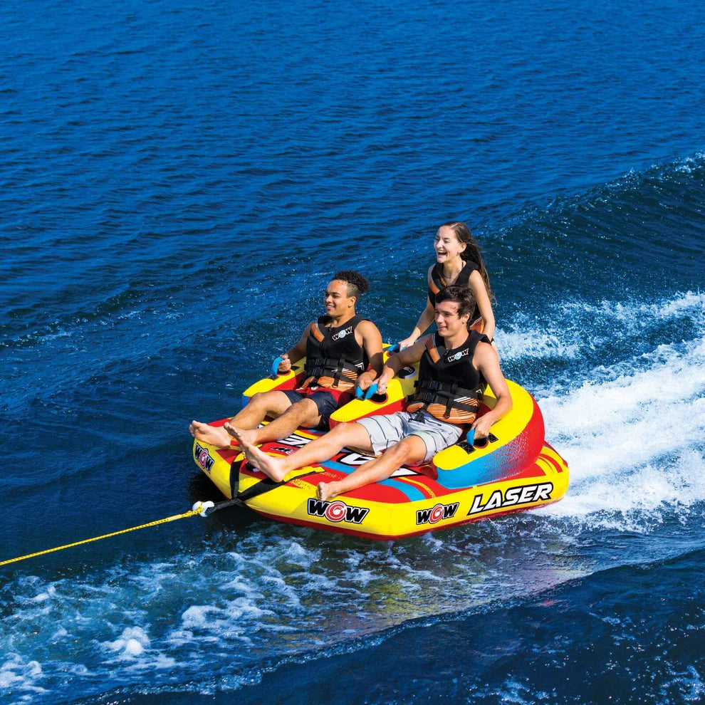 WOW WATERSPORTS 3 PERSON LASER TUBE
