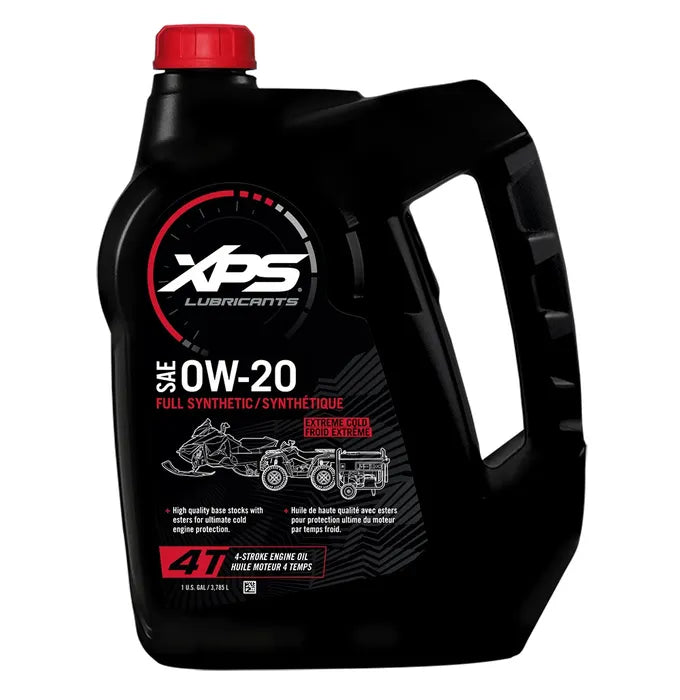 XPS 4T 0W-20 EXTREME COLD SYNTHETIC OIL (1 US GAL / 3.7L)