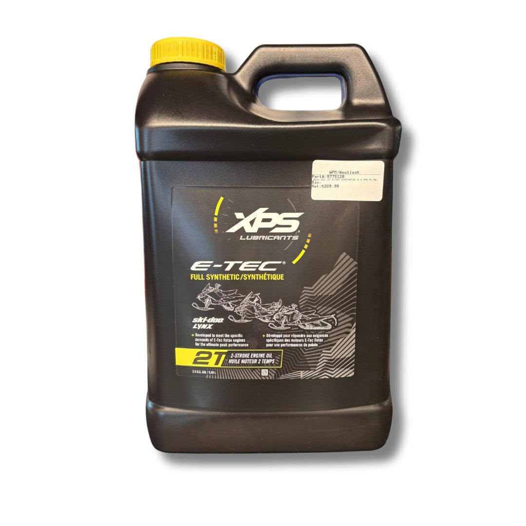 XPS 2T E-TEC SYNTHETIC OIL (2.5 US GAL / 9.46L)