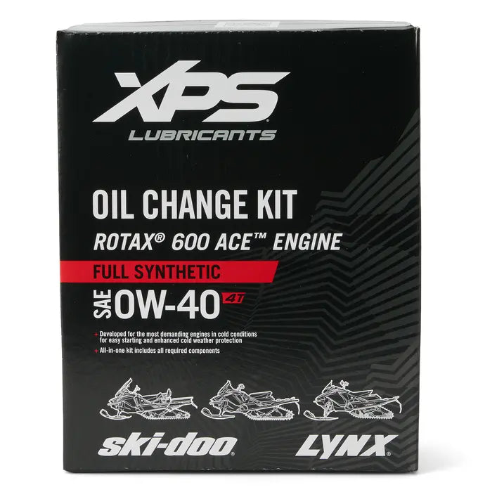XPS 4T 0W-40 SYNTHETIC OIL CHANGE KIT FOR ROTAX 600 ACE ENGINE