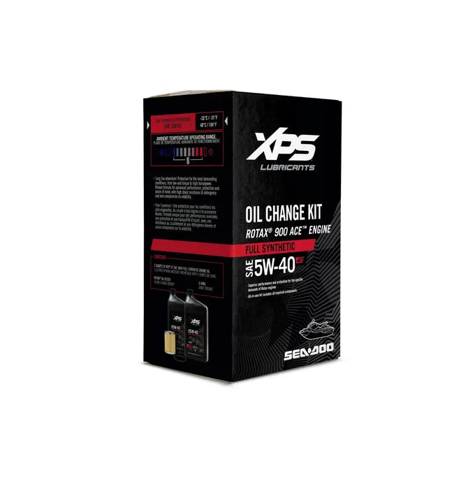 XPS 4T 5W-40 FULL SYNTHETIC OIL CHANGE KIT FOR ROTAX 900 ACE ENGINE