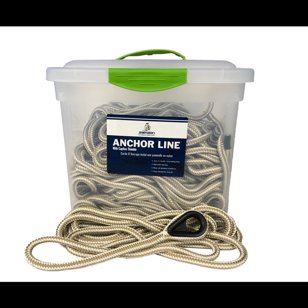 SAMSON GOLD-BRAIDED ANCHOR LINE