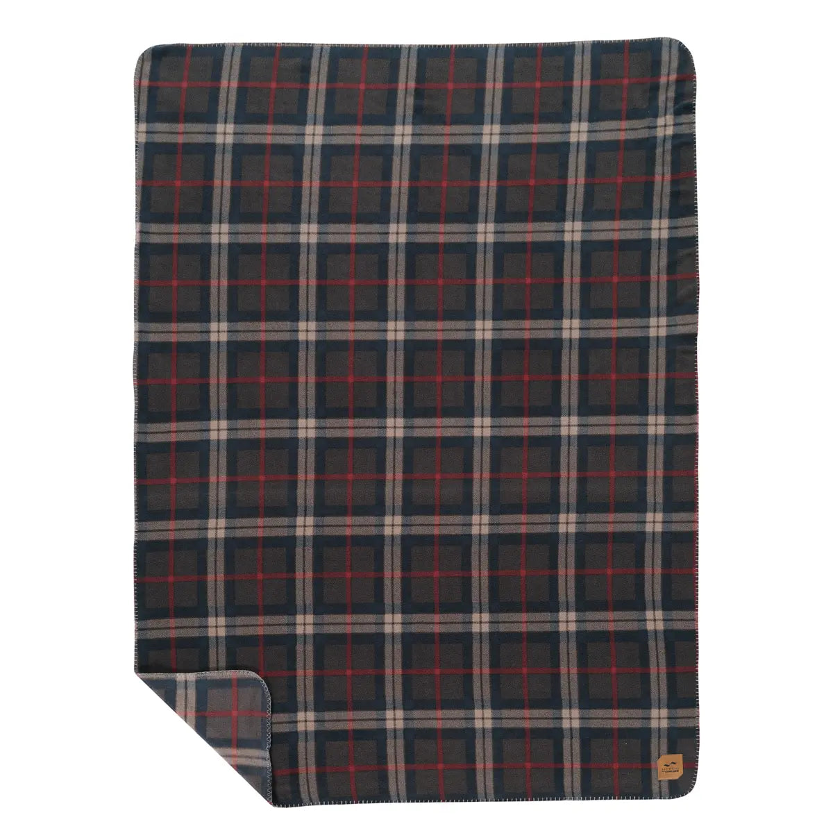 CAN-AM PLAID FLEECE BLANKET BY SLOWTIDE