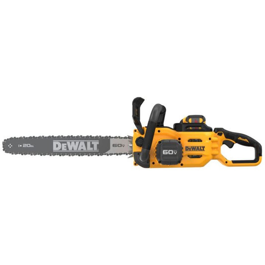 DEWALT BRUSHLESS CORDLESS CHAINSAW 60V 20"