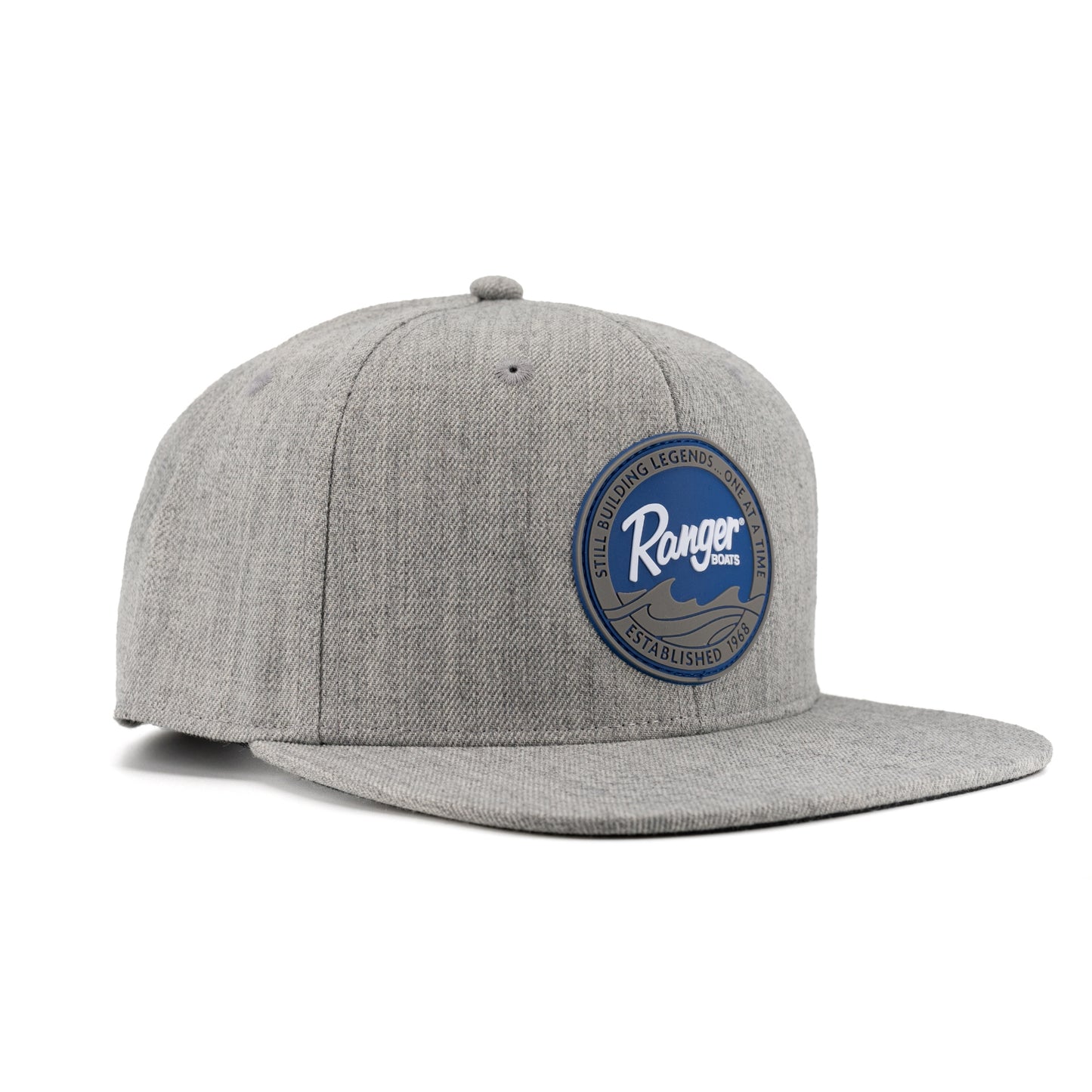 RANGER GREY WOOL FLATBILL HAT