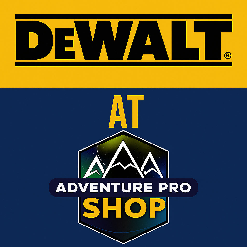 Level Up Your Tool Game This Winter with DEWALT at Adventure Pro Shop