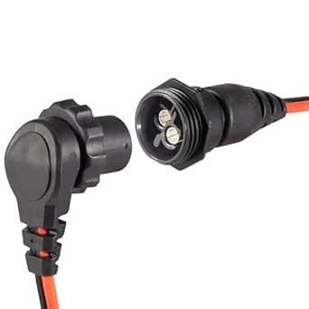 MINN KOTA R-26 FRESHWATER & SALTWATER BLACK PLUG AND RECEPTACLE