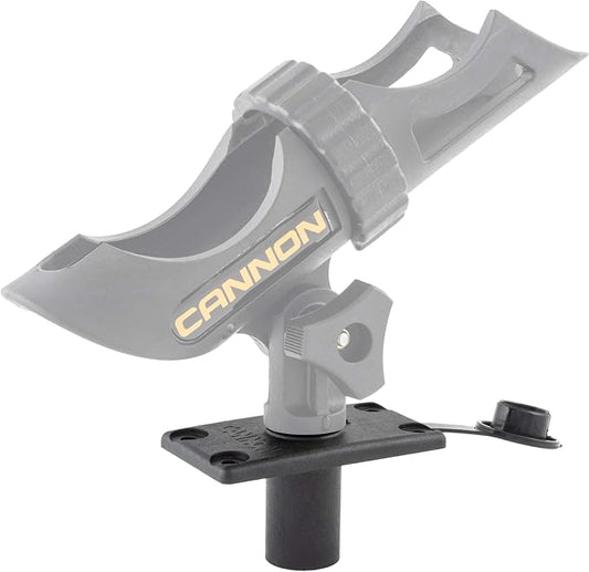 CANNON FLUSH MOUNT ROD HOLDER WITH COVER