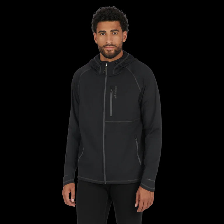 SKI-DOO HYBRID ZIP-UP TECH FLEECE MENS