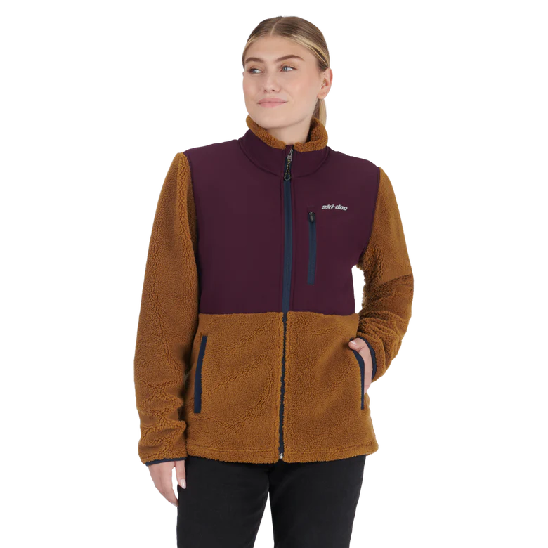 SKI-DOO TEDDY FLEECE JACKET WOMENS