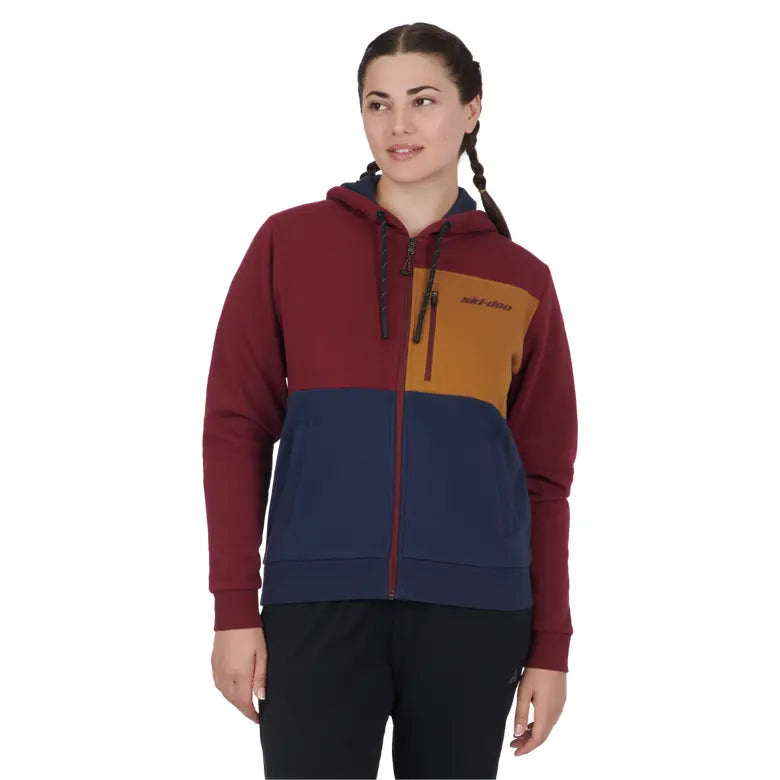 SKI-DOO PREMIUM ZIP-UP HOODIE WOMENS