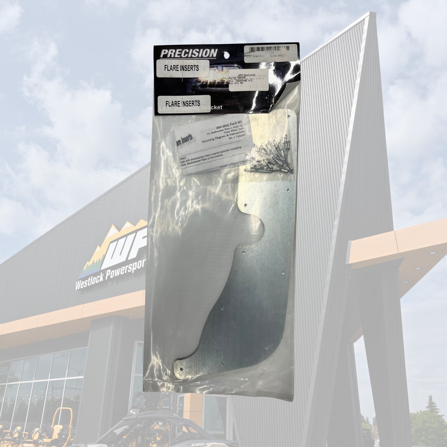 PRECISION DESIGN 2011-2015 FORD SD BUSHWACKER FLARE INSERT