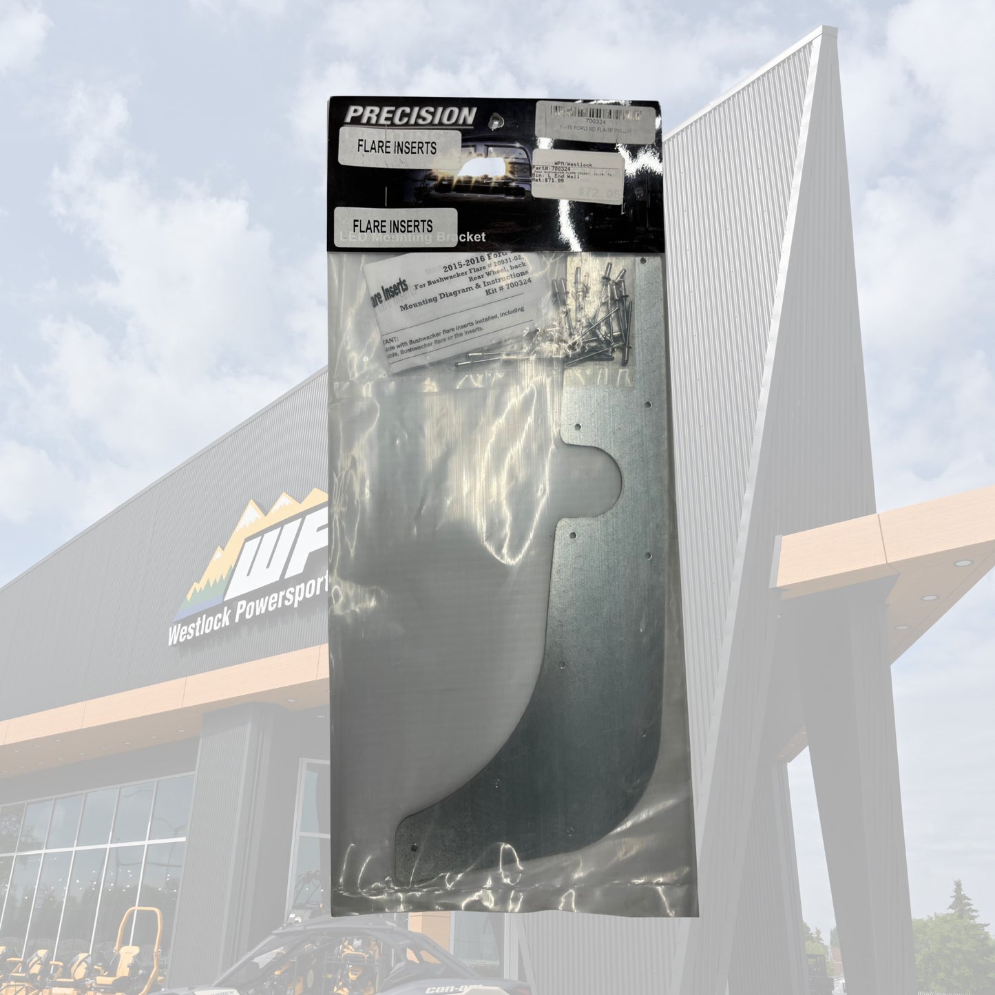 PRECISION DESIGN 2015-2016 FORD SD BUSHWACKER FLARE INSERT