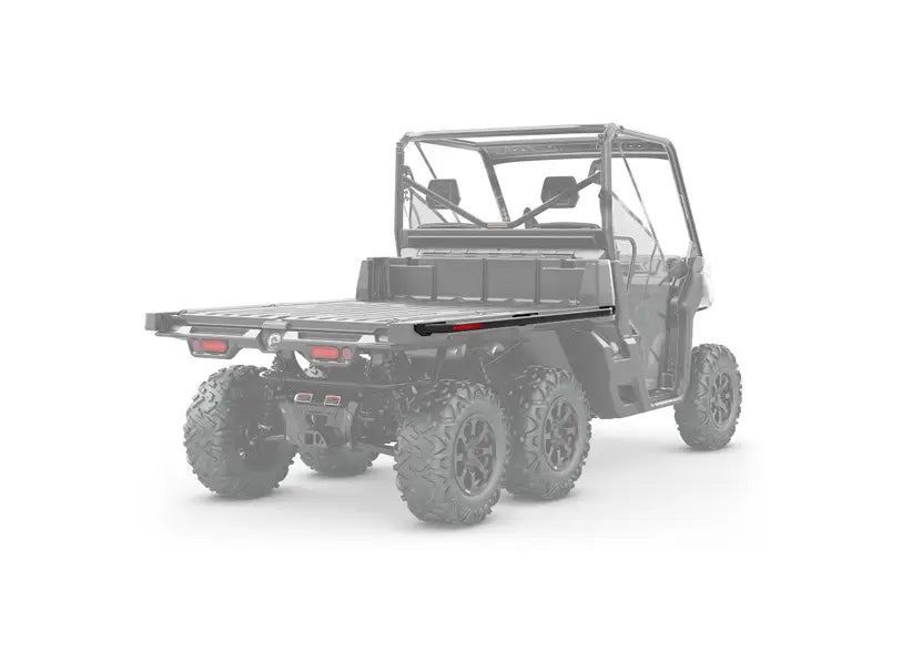 CAN-AM DEFENDER CARGO BED PROTECTORS AND TIE RAILS