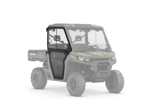 CAN-AM DEFENDER FRONT CLEAR RIGID DOORS