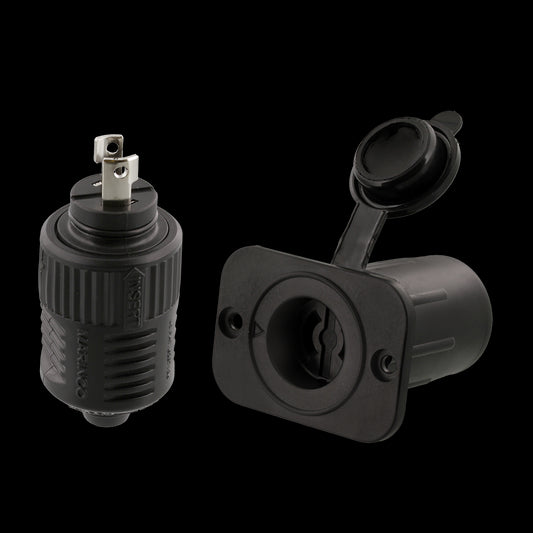 SCOTTY DOWN RIGGER 12V PLUG & SOCKET - NEW STYLE