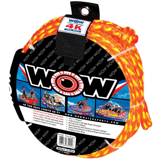 WOW WATERSPORTS 4K 60' TOW ROPE