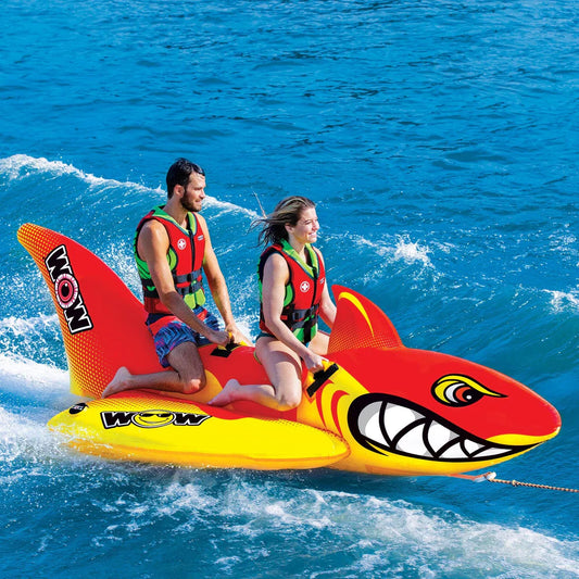 WOW WATERSPORTS BIG SHARK 2 PERSON TUBE