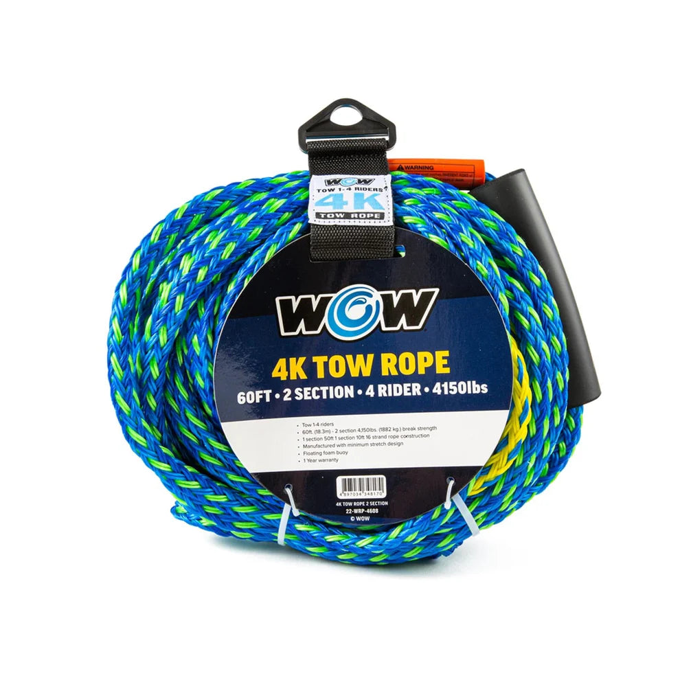 WOW WATERSPORTS 60' TOW 4-RIDER TOW ROPE