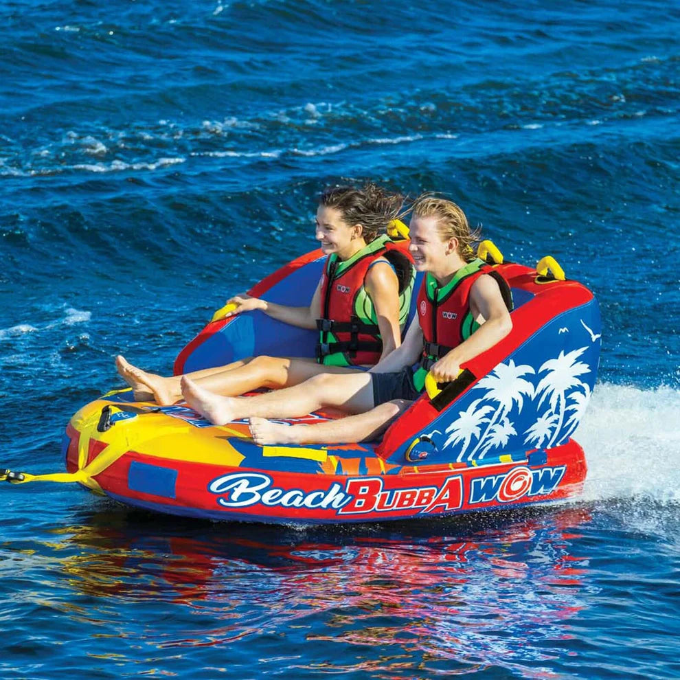 WOW WATERSPORTS BEACH BUBBA 2 PERSON TUBE