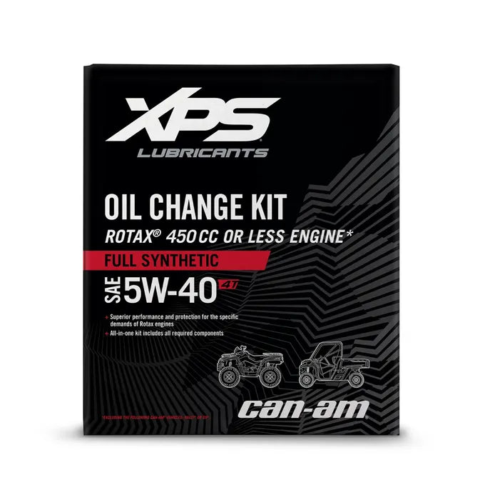 XPS 4T 5W-40 FULL SYNTHETIC OIL CHANGE KIT FOR ROTAX 450 CC OR LESS ENGINE