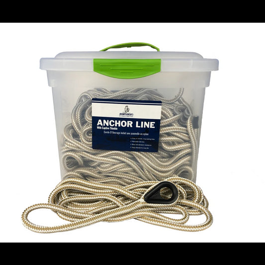 SAMSON GOLD-BRAIDED ANCHOR LINE