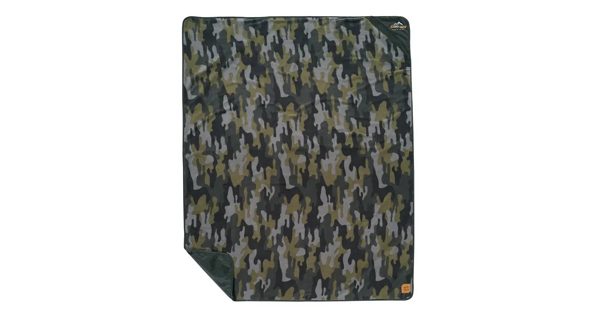 CAN-AM FLEECE CAMO CAMP BLANKET BY SLOWTIDE